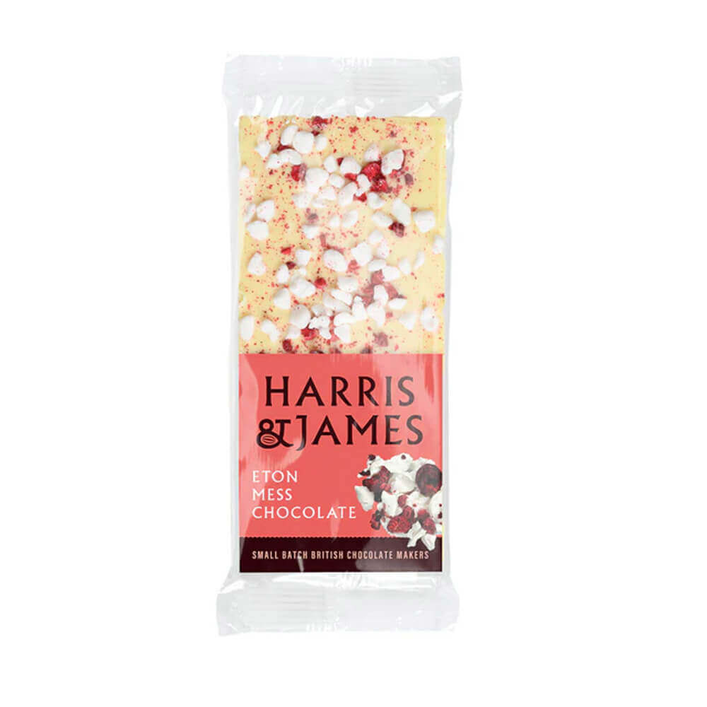 Harris & James Eton Mess Chocolate Bar 100g